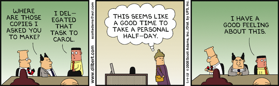 Dilbert Cartoon